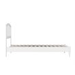 Pemberly Row Quincy Twin Wood Low Profile Platform Bed in White