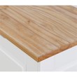 Pemberley Row Wood White Nook Rectangular Storage 62.4