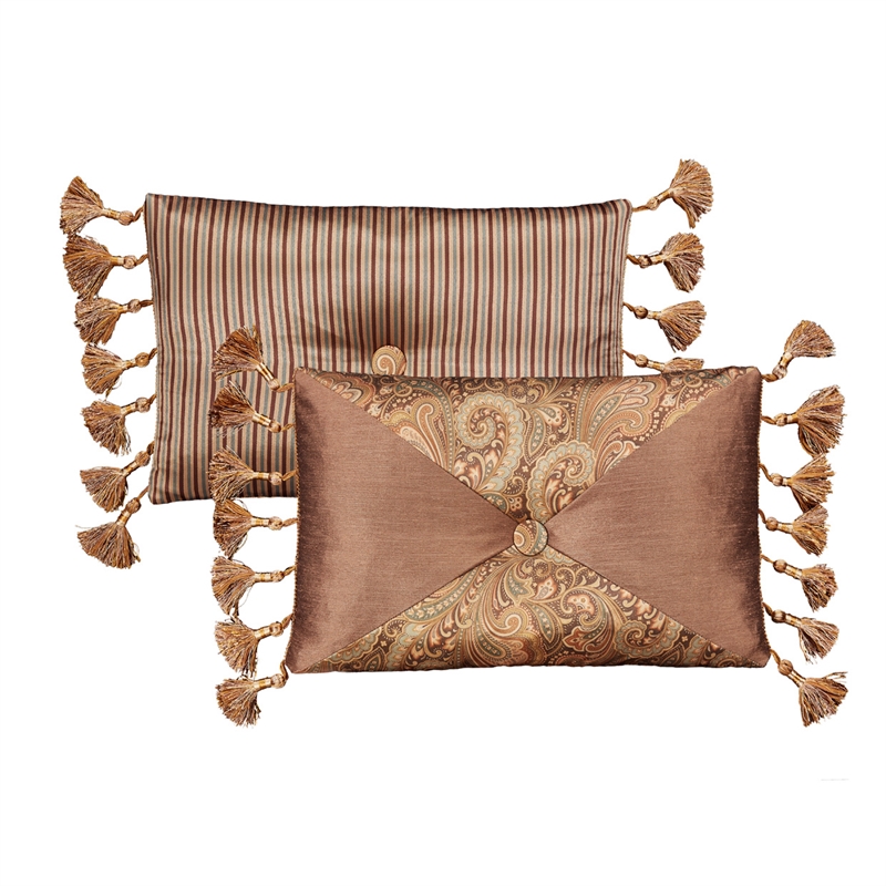 Pemberly Row 13-piece Fabric King Comforter Set in Blue/Gold