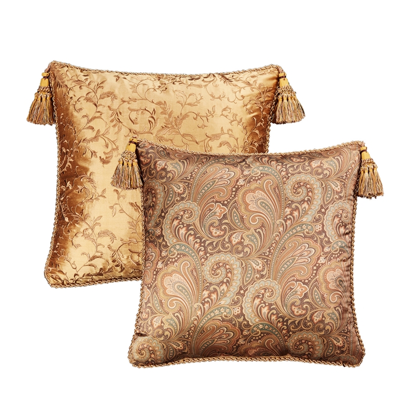Pemberly Row 13-piece Fabric King Comforter Set in Blue/Gold