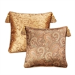 Pemberly Row 13-piece Fabric King Comforter Set in Blue/Gold