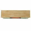 Pemberly Row TV Stand with Electric Fireplace for up to 65