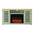 Pemberly Row TV Stand with Electric Fireplace for up to 65