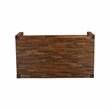 Pemberly Row Contemporary Rectangular Wood Dining Table in Walnut