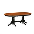 Pemberly Row Modern 9-piece Dining Set with Wood Chairs in Black