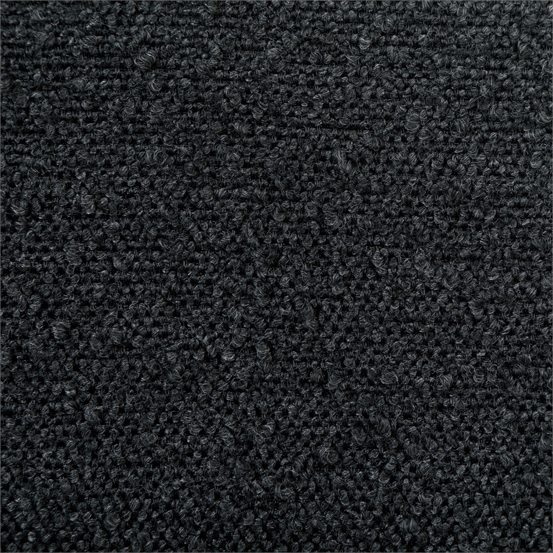 Pemberly Row Modern Fabric Upholstered Accent Side Chair Black