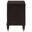 Pemberly Row Mid-Century 2-drawer Wood Nightstand Bedside Table Brown
