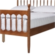 Pemberly Row Walnut Brown Finished Wood Queen Size Platform Bed