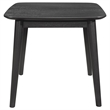 Pemberly Row 3-piece Wood Occasional Set with Coffee and End Tables Black