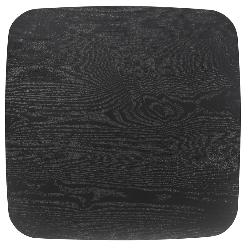Pemberly Row 3-piece Wood Occasional Set with Coffee and End Tables Black