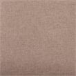 Pemberly Row Sand Fabric and Dark Brown Finished Wood 5-Piece Dining Set