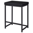 Pemberly Row 4-piece Multipurpose Wood Counter Height Table Set Black