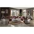 Pemberly Row Modern / Contemporary Square Coffee Table in Aluminum