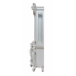 Pemberly Row Wooden Entertainment Center with Bridge in Antique Pearl