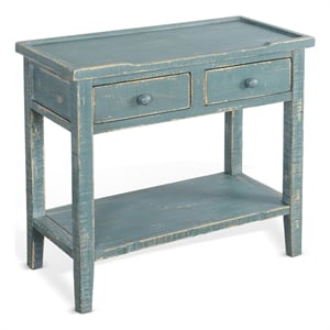 Pemberly Row Modern / Contemporary Sea Grass Wood Side Table