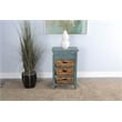 Pemberly Row Modern / Contemporary Sea Grass Wood Storage Table