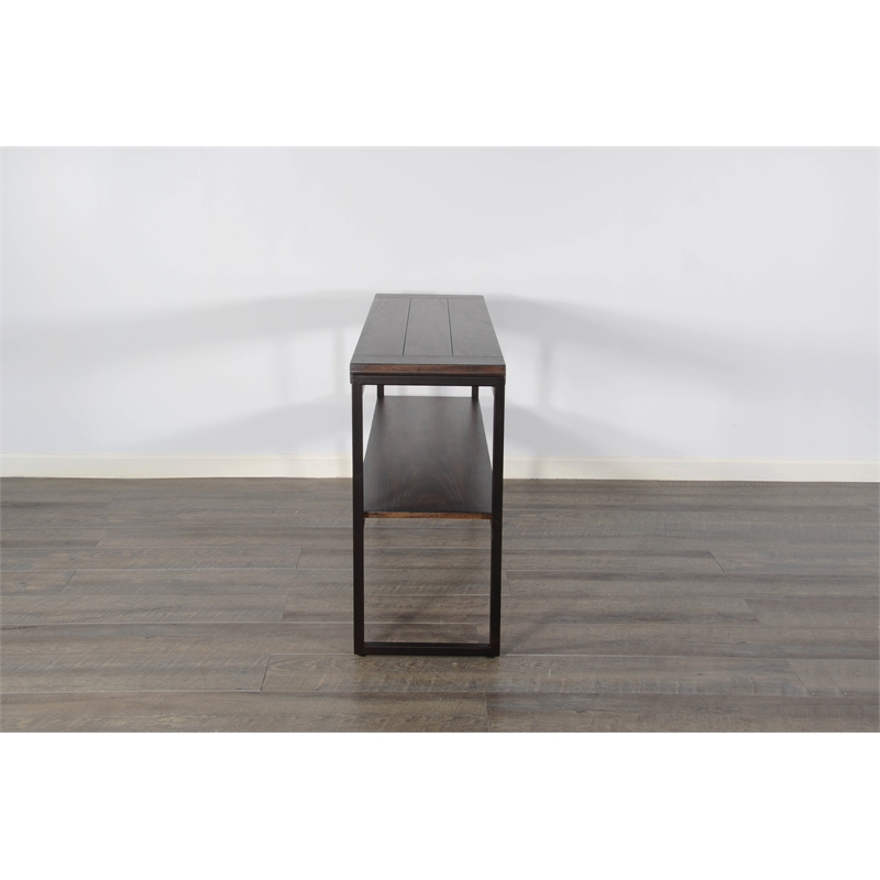 Pemberly Row Modern / Contemporary French Metal Sled Base Sofa Table