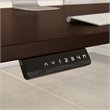 Pemberly Row 60W x 30D Adjustable Desk in Mocha Cherry - Engineered Wood