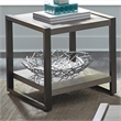 Pemberly Row Modern / Contemporary Medium Gray Finish Bench 3 Pack