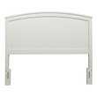Pemberly Row Modern California King Wood Headboard Only in White