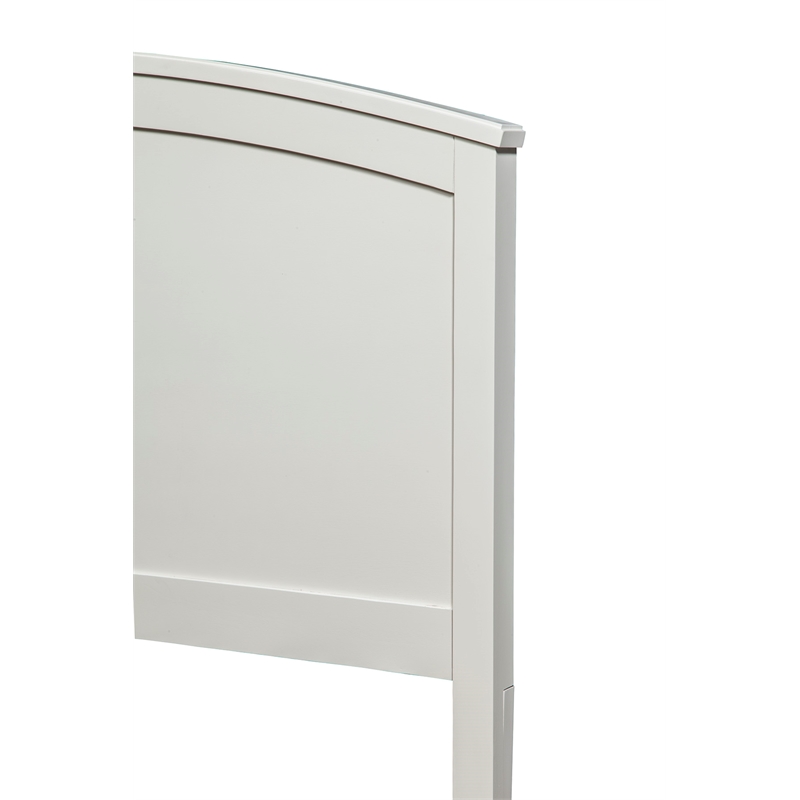 Pemberly Row Modern California King Wood Headboard Only in White