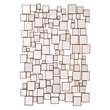Pemberly Row Modern / Contemporary Wood Wall Mirror in Antique Gold