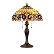 Pemberly Row Contemporary Tiffany-style 2 Light Table Lamp 16