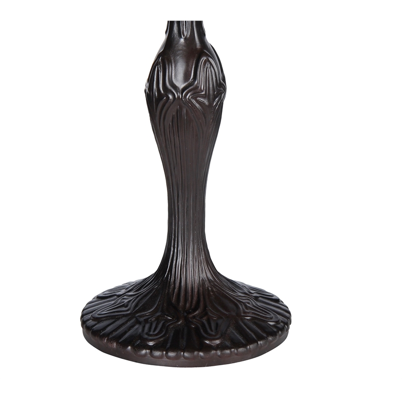 Pemberly Row Contemporary Tiffany-style 2 Light Table Lamp 16