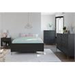 Pemberly Row Modern / Contemporary 6 Drawer Dresser in Black
