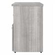 Pemberly Row Engineered Wood Office Storage Cabinet with Drawers - Platinum Gray