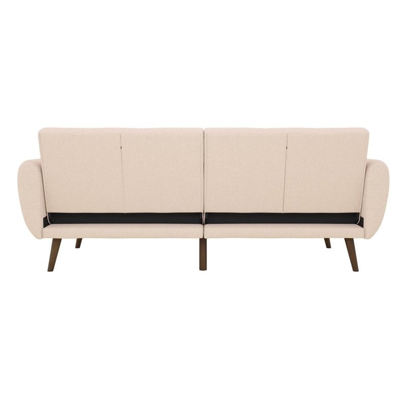 Pemberly Row Modern / Contemporary Sleeper Sofa in Pink Finish