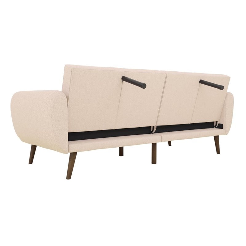 Pemberly Row Modern / Contemporary Sleeper Sofa in Pink Finish