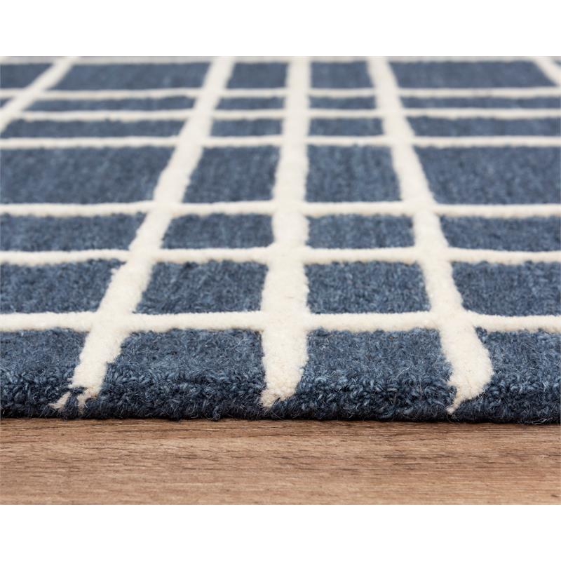 Pemberly Row Modern / Contemporary Blue 7'9