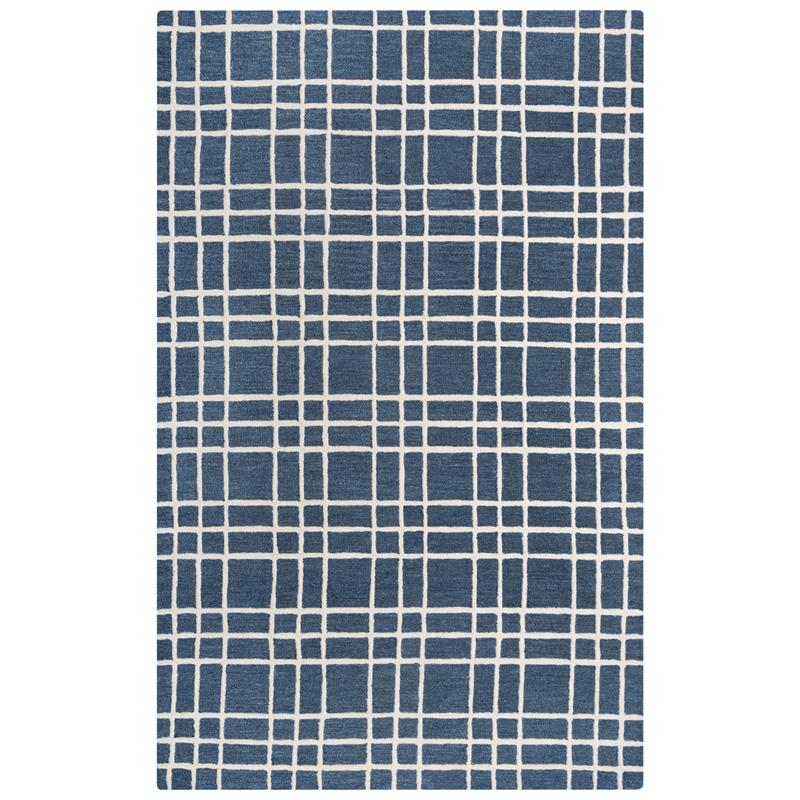 Pemberly Row Modern / Contemporary Blue 7'9