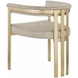 Pemberly Row Contemporary Stone Velvet Dining Chair (Set of 2)