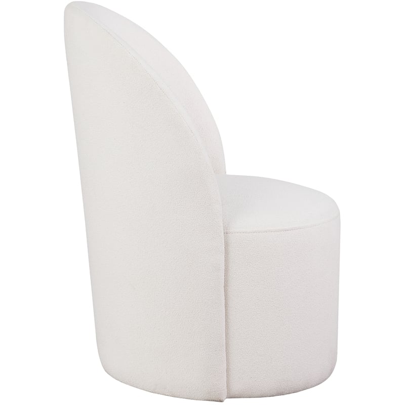 Pemberly Row Modern / Contemporary Cream Fabric Accent Chair