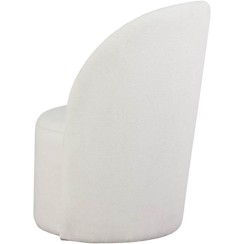 Pemberly Row Modern / Contemporary Cream Fabric Accent Chair