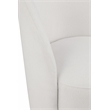 Pemberly Row Modern / Contemporary Cream Fabric Accent Chair