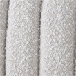 Pemberly Row Modern / Contemporary Cream Boucle Fabric King Bed