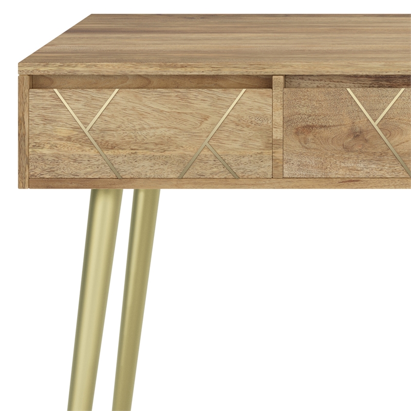 Pemberly Row SOLID MANGO WOOD Mid Century Style 54