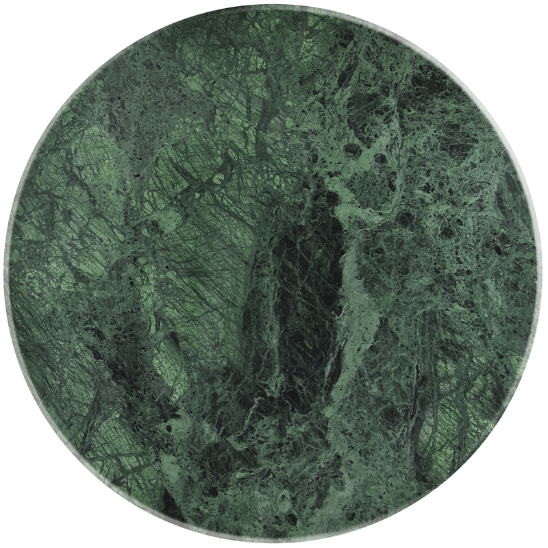 Pemberly Row Modern / Contemporary Green Marble Coffee Table