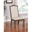Pemberly Row Modern Wood 7-Piece Round Dining Table Set in Natural