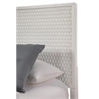 Pemberly Row Modern / Contemporary Full Wood Panel Bed in White