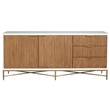 Pemberly Row Modern / Contemporary TV Console in White Finish