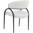 Pemberly Row Modern / Contemporary Cream Dining Chair (Set of 2)
