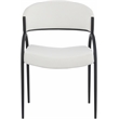 Pemberly Row Modern / Contemporary Cream Dining Chair (Set of 2)