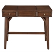 Pemberly Row Modern / Contemporary Bedroom Vanity in Walnut Finish