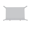 Pemberly Row Modern 2-Drawer Wood Full Wardrobe Armoire in White