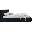 Pemberley Row Velvet Black King Bed Contemporary Deep Channel Tufting 89