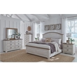 Pemberly Row White-Washed Wood Farmhouse Style Two Drawer Nightstand